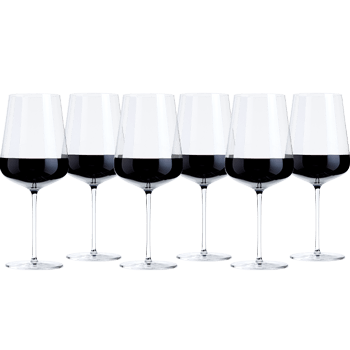 Verbelle Crystal Wine Glasses (Set of 6)