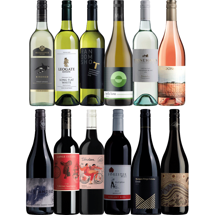 Wijn karaf/decanteer kan - 1,5 liter - met 6x rode wijnglazen - 530 ml