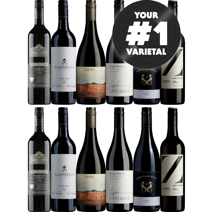 Chart-topping Shiraz Dozen