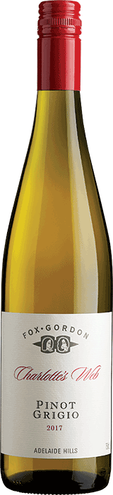 Fox Gordon Charlotte S Web Pinot Grigio 2017 Wine Selectors