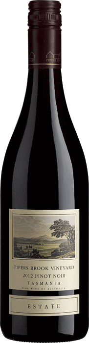 Pipers Brook Vineyard Estate Pinot Noir 2012 Wine Selectors