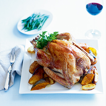 Best Christmas wine pairing for chardonnay is roasted turkey