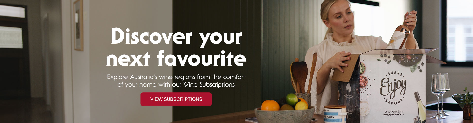 Discover your next favourite wine with Wine Selectors subscriptions!