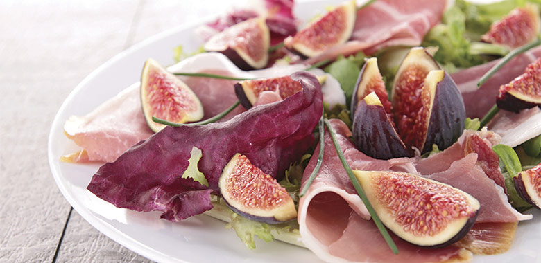 Fresh Figs With Blue Cheese And Proscuitto Recipe