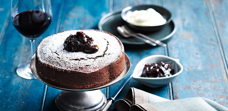 Simple Chocolate Sour Cream Cake With Coffee Recipe