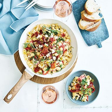 Goat’s cheese pasta