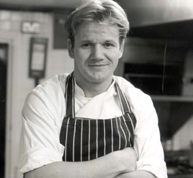 A young Gordon Ramsay, ready to take on the world (Image Credit: Ken Towner/Evening Standard/Shutterstock).