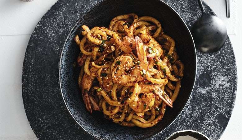 Lyndey Milans Asian chilli garlic noodles