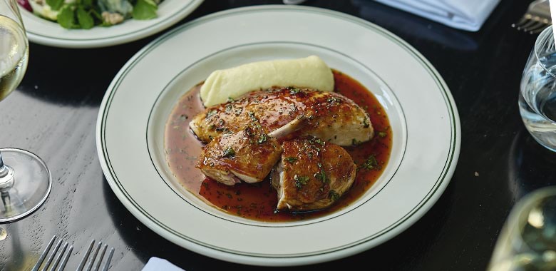 Chef Guillaume Brahimi's Roasted Barossa Valley Chicken With Paris Mash And Watercress Salad