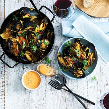 Mediterranean Mussels recipe