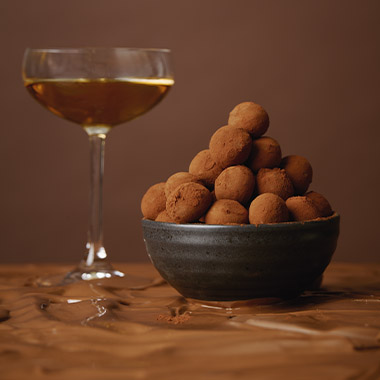 Kirsten Tibballs Botrytis and vanilla truffles recipe