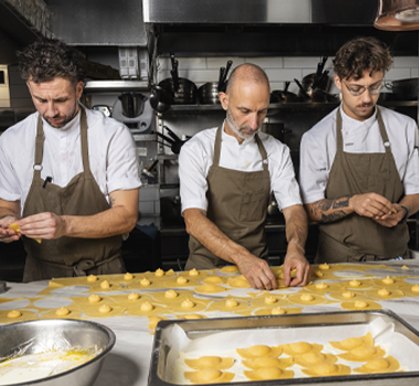 Chef Andreas Papadakis of Tipo 00