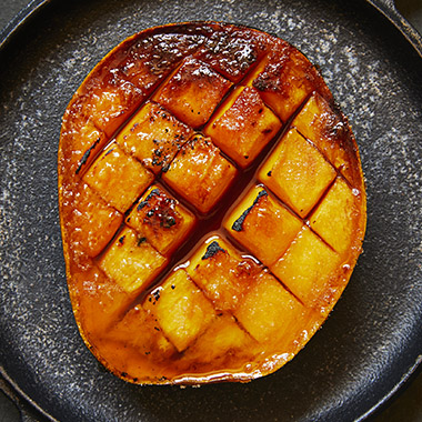Mat Lindsay's roasted mango - recipe available in the Ester cookbook