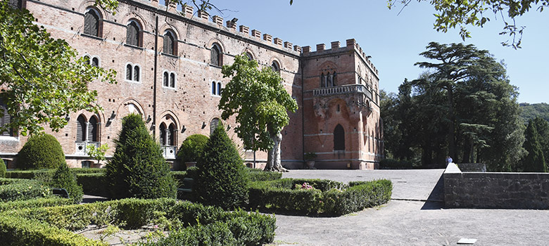 The grandeur of Castello Ricasoli in the Chianti region of Italy