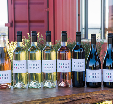 First Ridge wines available at their cellar door in Mudgee