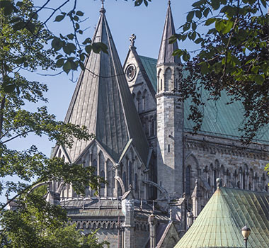 Nidaros Cathedral, built in the 12th - 14th centuries, is one of scandinavia's finest (Credit: Getty Images)