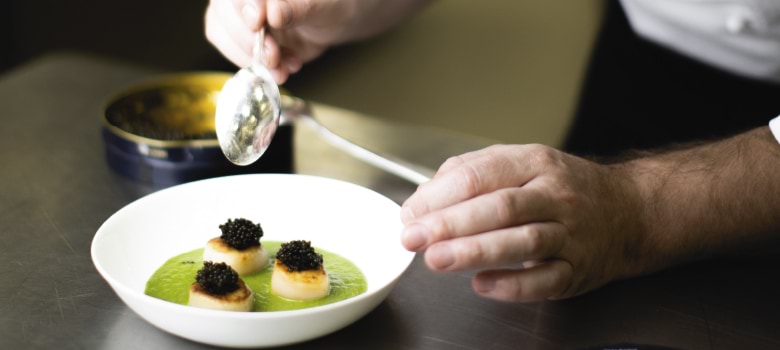 Dining at sea with Ponant cruises