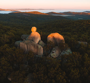 The Sphinx rock formation in Girraween National Park