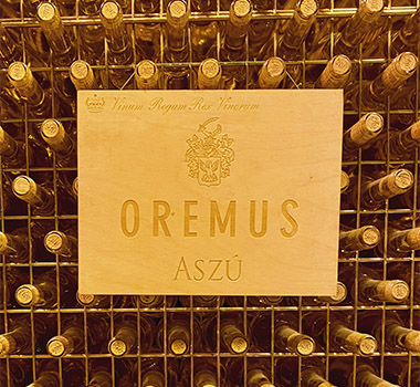 Oremus Aszú, wines fit for a king... or queen. (Image credit: Belinda Luksic).