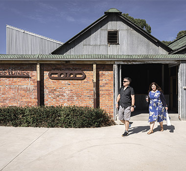 Buller Wines cellar door in the Rutherglen wine region