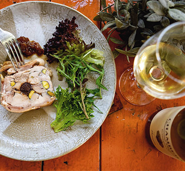 A delicious local cheese plate at the Chambers Rosewood Vineyard cellar door in Rutherglen