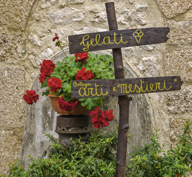 Following the signs for some home-spun delights (Credit: Getty Images). 