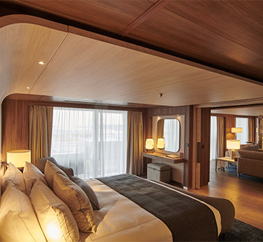 PONANT's exquisite accommodation offerings onboard Le Commandent Charcot