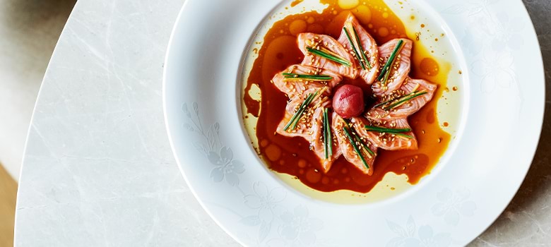Harold Hurtada's Salmon Sashimi new-style