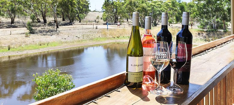 Eldredge cellar door has a range of red, white and rose wines to taste in the Clare Valley