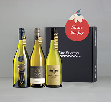 Christmas wine gift Chardonnay triple pack