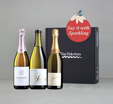 Christmas wine gift Sparkling Wine triple pack