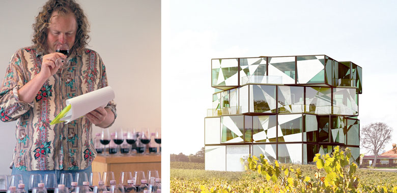 The Darenberg Cube And Wine Tasting With Chester