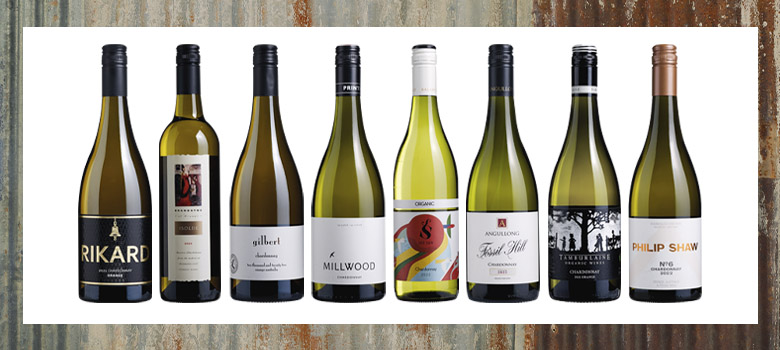 Orange Chardonnay wines including Rikard, Gilbert Wines, See Saw and more.