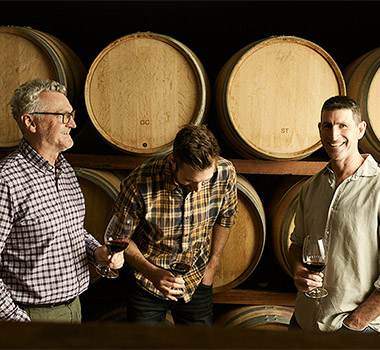 The Kaesler family, owners of Kaesler winery in the Barossa Valley