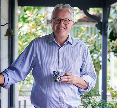 Andrew Caillard, AUS Master of Wine, Wine Ambassador & author of the upcoming three volume magnum-opus on the history of Australian wine, The Australian Ark. (Image Credit: Jette Cheung)
