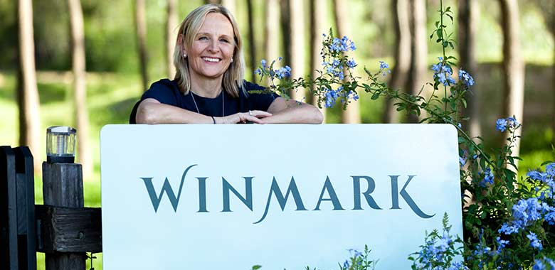 Karin Adcock of Winmark Wines in the Hunter Valley