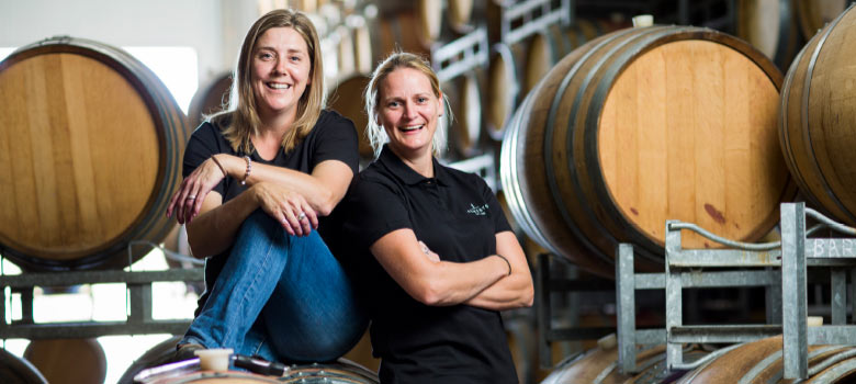 Local Shiraz Legends Rebecca and Lucy Wilson from Bremerton Wines