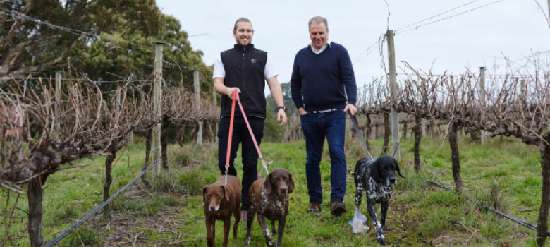 Single-Vineyard Shiraz Local Legends Baxter and Ben Riggs from Mr Riggs