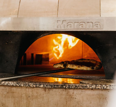Stefano Manfredi's pizza oven