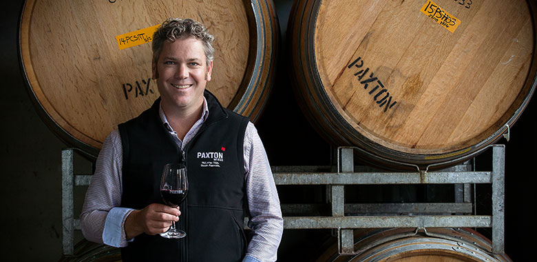 Richard Freebairn, chief winemaker of Paxton Wines