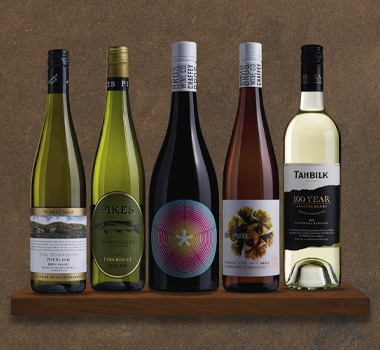 bottles of wine in a row