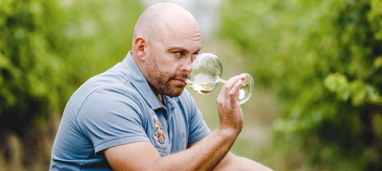 Jasper Marias, winemaker at Riverdale Estate