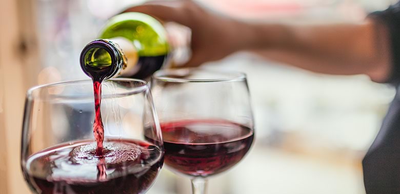 Myth: The correct serving temperature for red wine is room temperature