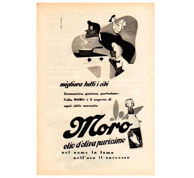 Moro advertising circa 1954