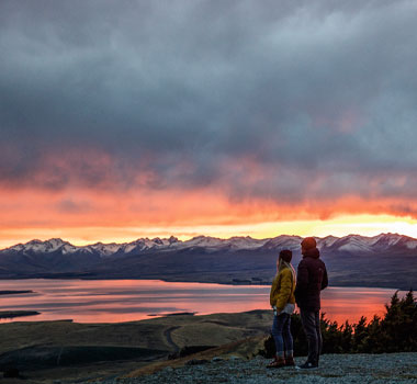 New Zealand's South Island sunsets