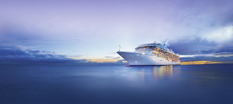 Oceania Cruise ship Marina at sea