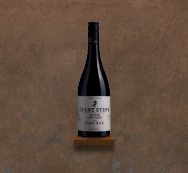 A bottle of Giant Steps Sexton Vineyard Pinot Noir for Selector Cellar