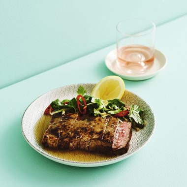 Dan Hong's steak with flavours of Pho recipe