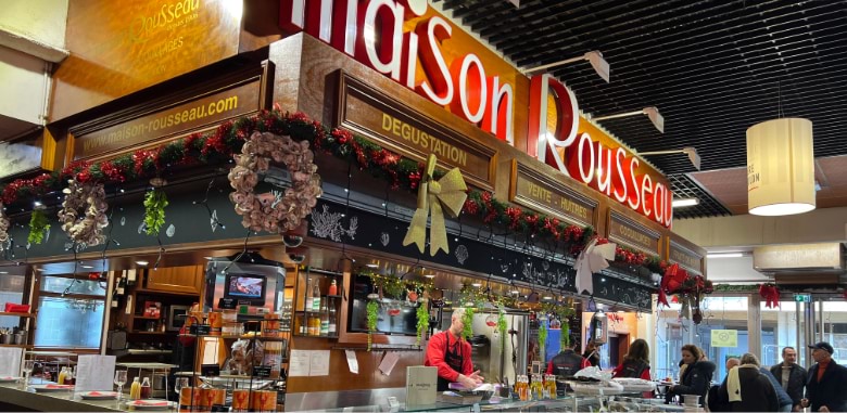 Les Halles de Lyon Paul Bocuse is a sacred crossroads of produce in France.