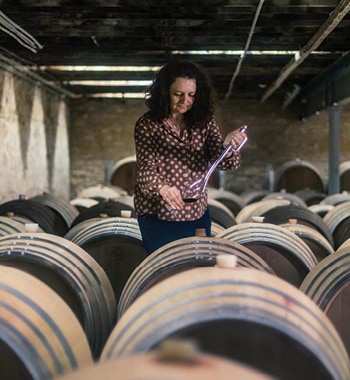 Winemaker Sarah Pidgeon of Wynns Coonawarra Estate.